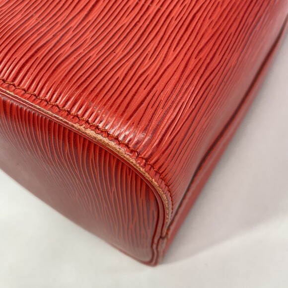 Louis Vuitton Epi Speedy 25 Handbag M43017 Castilian Red Women's - Picture 9 of 14